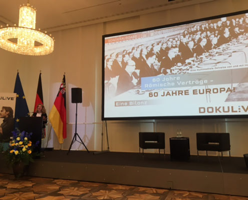 Besuch der Staatskanzlei in Mainz (Europa-AG, AFR-Mainz)