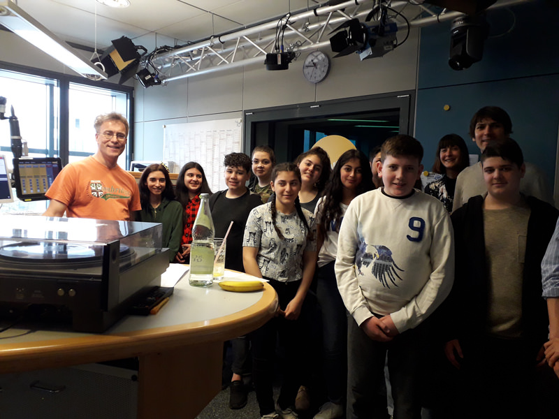 Exkursion zum SWR, Klasse 8 a