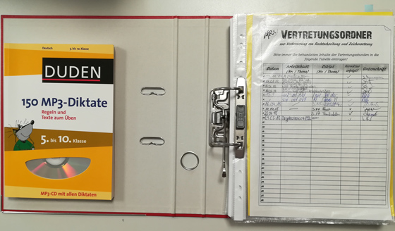 Rechtschreibkompetenz erwerben: Vertretungsstunden sind Deutschstunden