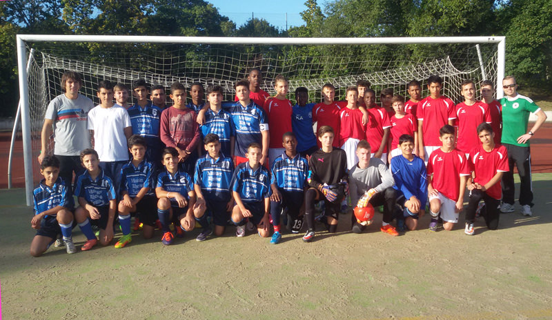 Jungenfußballteams der AFR-Mainz